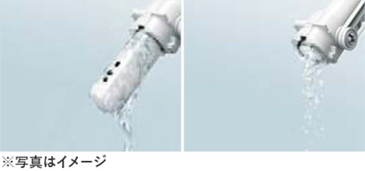 「ノズルきれい」 ベッドサイド水洗トイレ：特長