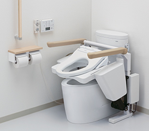 斜め昇降時 トイレリフト