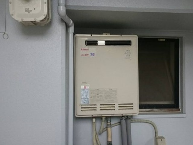 既設ガス給湯器