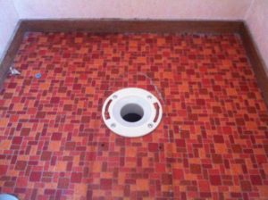 トイレ取替工事 施工事例 名古屋市中村区 撤去後