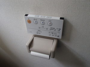 TOTOトイレ取替工事（日進市）リモコン設置