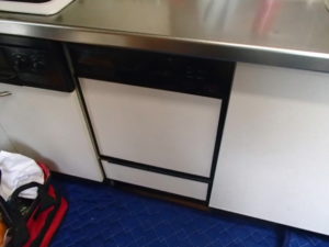 パナソニックビルトイン食洗機取替工事（名古屋市守山区）施工前