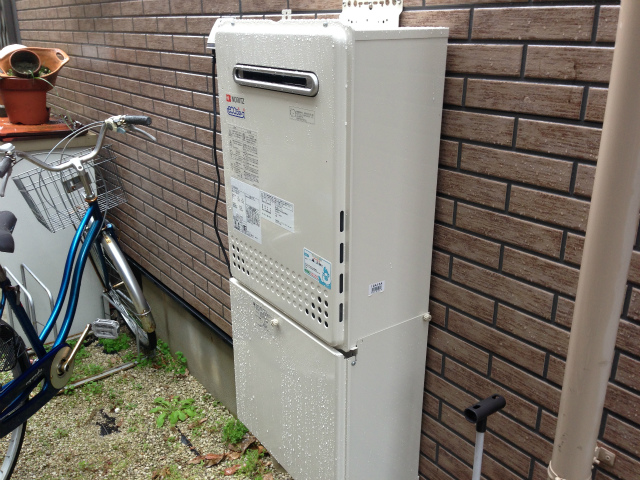 名古屋市名東区給湯器工事 ノーリツ 通常壁掛けタイプからエコジョーズへ GT-2052SAWX 