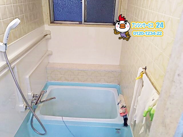名古屋市千種区浴室、洗面給水給湯配管新設工事の巻	