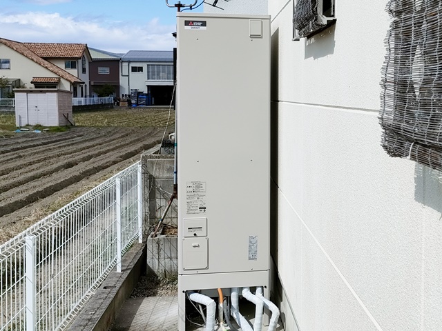 名古屋市西区電気温水器工事（三菱　SRT-J46WD5）