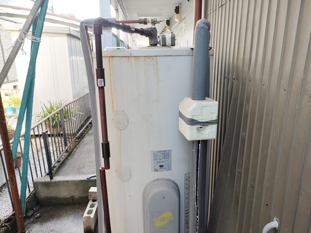 小牧市電気温水器交換工事(三菱SRG-375G)