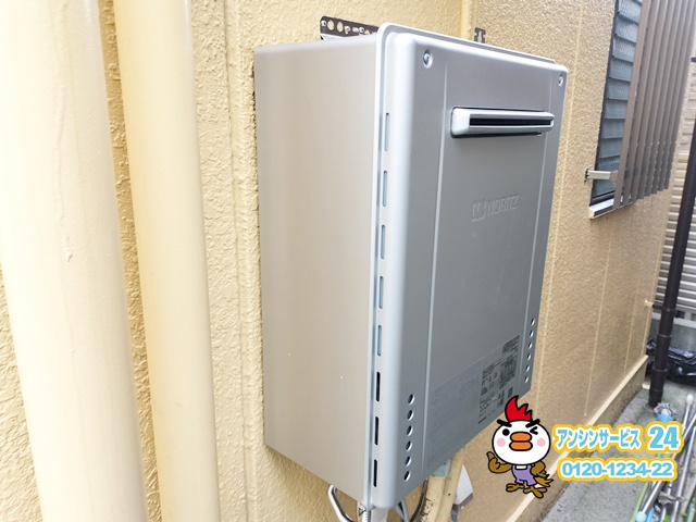 横浜市南区給湯器交換工事（ノーリツGT-C2472AW-1）