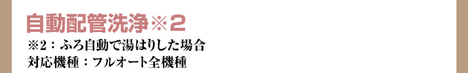 自動配管洗浄