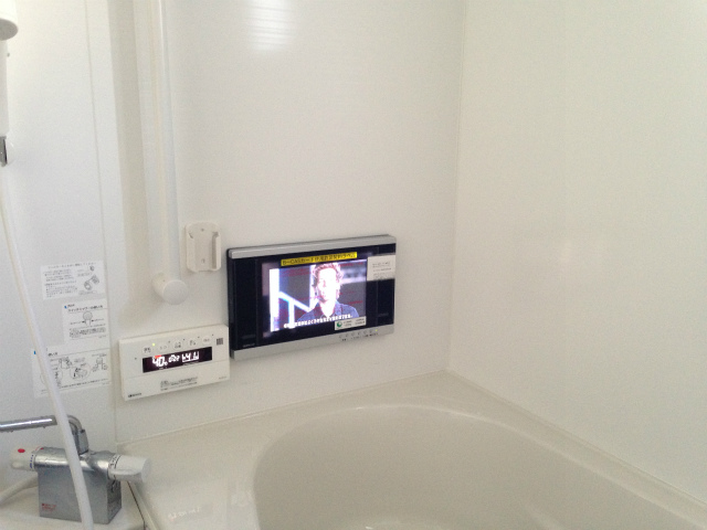  《KJK》 リンナイ 浴室テレビ 16V型 ブラック ωα0
